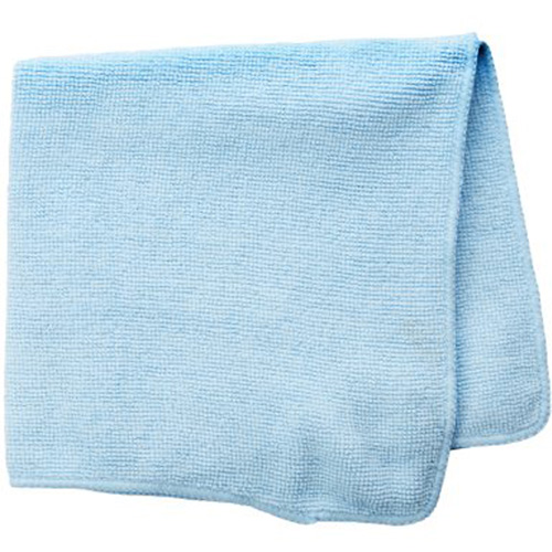 Light Commercial Cleaning Cloth, Microfibre, Blue Equipment World