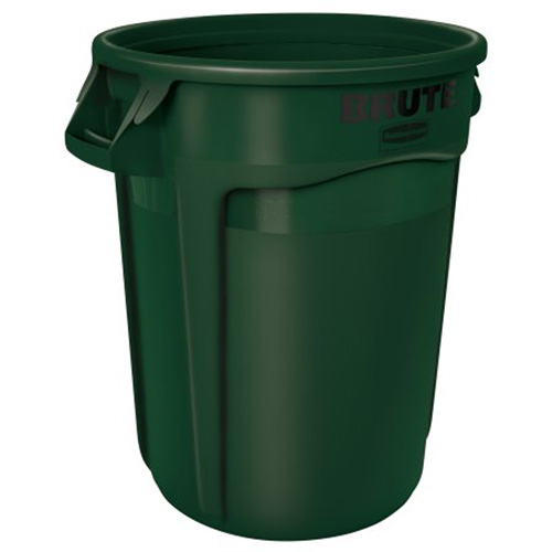 Vented Brute&reg; Waste Container, Plastic, 32 US gal. Equipment World