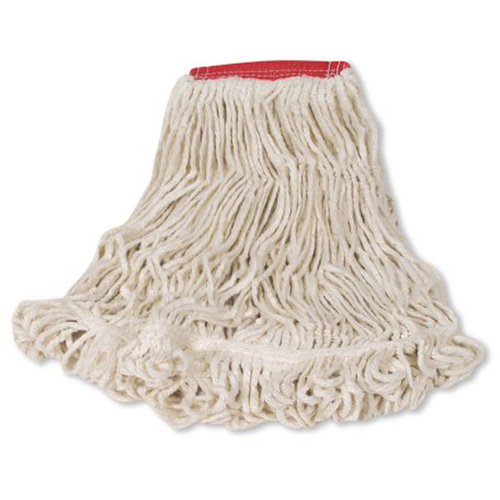 Super Stitch Wet Mop, Floor Finishing, Cotton/Yarn, 21 oz., Loop Style Equipment World