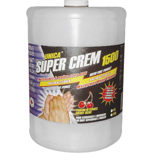 Super 1500 Waterless Hand Cleaner, Pumice, 4 L, Jug, Cherry Equipment World