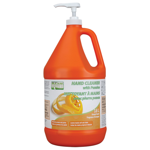 Orange Hand Cleaner, Pumice, 3.6 L, Jug, Orange Equipment World