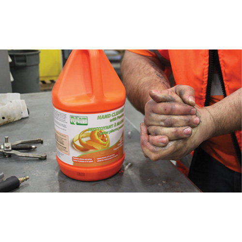 Orange Hand Cleaner, Pumice, 3.6 L, Jug, Orange Equipment World
