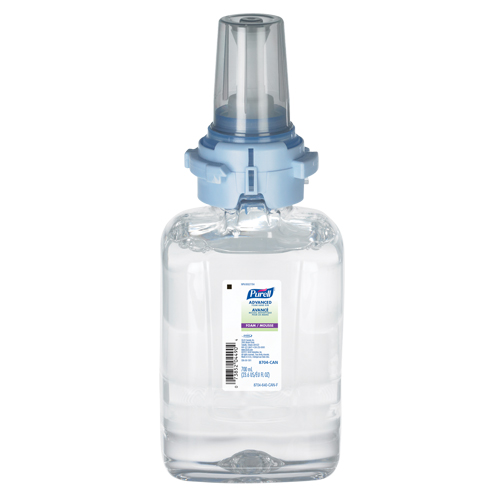 ADX-7 Advanced Foam Hand Sanitizer, 700 ml, Cartridge Refill, 70% Alcohol Equipment World