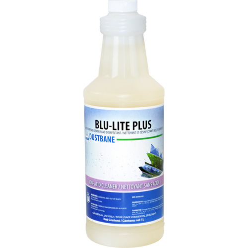 Blu-Lite Plus Multi-Surface Cleaner and Disinfectant, 1 L, Bottle Equipment World