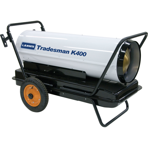 Tradesman&reg; Forced Air Heater, Fan, Kerosene, 400,000 BTU/H Equipment World
