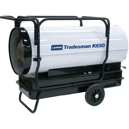 Tradesman&reg; Forced Air Heater, Fan, Kerosene, 650,000 BTU/H Equipment World