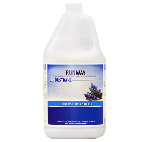 Runway High-Durability Floor Finish, 4 L, Jug Equipment World