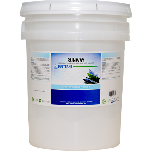 Runway High-Durability Floor Finish, 20 L, Drum Equipment World