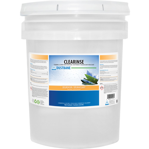 Clearinse Foam Cleaner and Degreaser, 20 L, Pail Equipment World