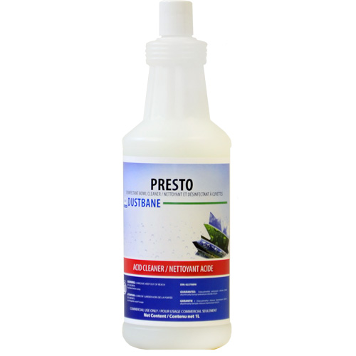 Presto Disinfectant Bowl Cleaner, 1 L, Bottle Equipment World