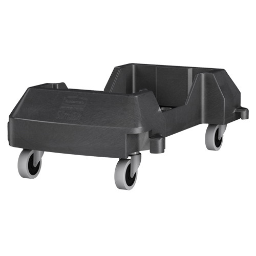 Slim Jim&reg; Trolley, Polypropylene, Black, Fits: 11" x 20" Equipment World