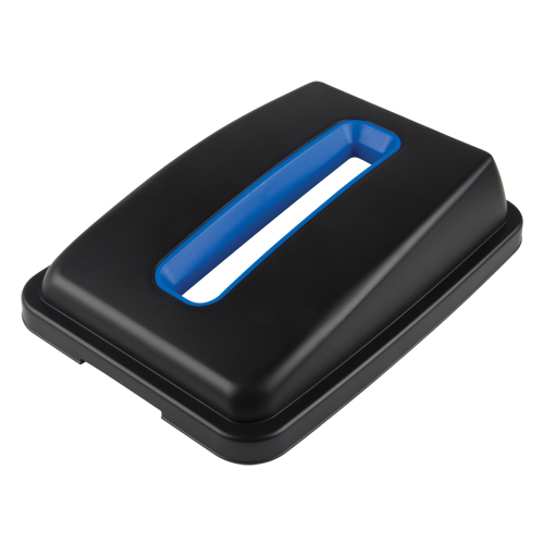 Waste Classification - Lid, Open Lid, Plastic, Fits Container Size: 17-1/4" x 12-1/2" Equipment World