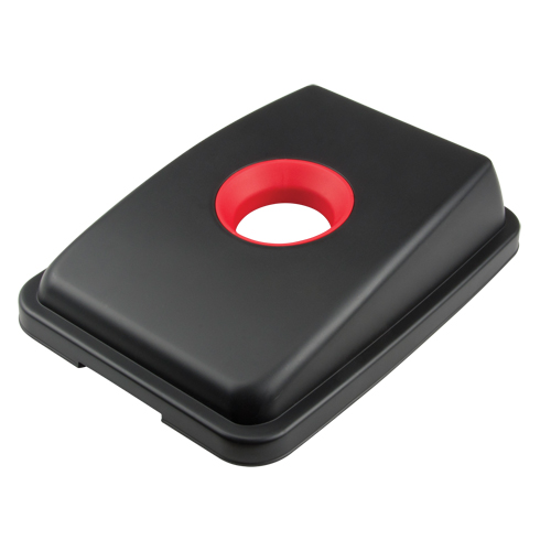 Waste Classification - Lid, Open Lid, Plastic, Fits Container Size: 17-1/4" x 12-1/2" Equipment World