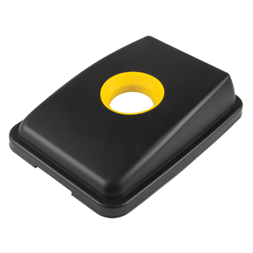 Waste Classification - Lid, Open Lid, Plastic, Fits Container Size: 17-1/4" x 12-1/2" Equipment World