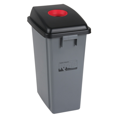 Waste Classification - Lid, Open Lid, Plastic, Fits Container Size: 17-1/4" x 12-1/2" Equipment World