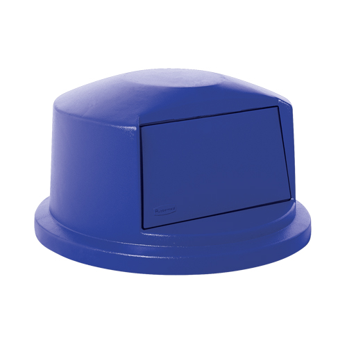 Round Brute&reg; Tops, Dome Lid, Plastic/Polyethylene, Fits Container Size: 22" Dia. Equipment World