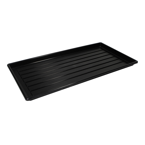 Wet Shoe/Boot Tray, Plastic, Black, 27" L x 14" W Equipment World