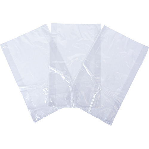 Poly Bags, Open Top, 8" x 3-1/2", 1 mils Equipment World