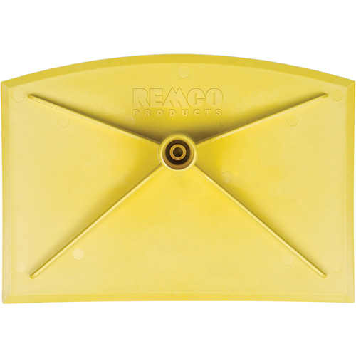 Food Hygiene Scraper, Yellow, 8" W x 11-1/4" L Equipment World