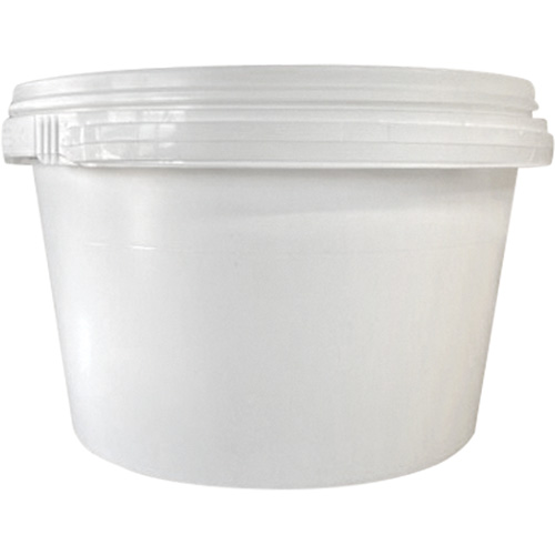 Pail with Lid, Plastic, 1.03 gal. Equipment World