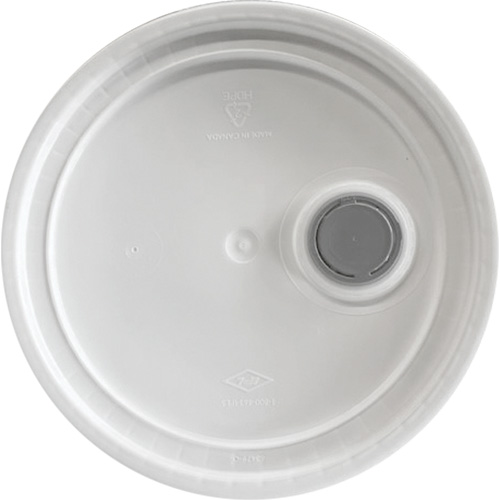 Pail with Lid, Plastic, 5.25 gal. Equipment World