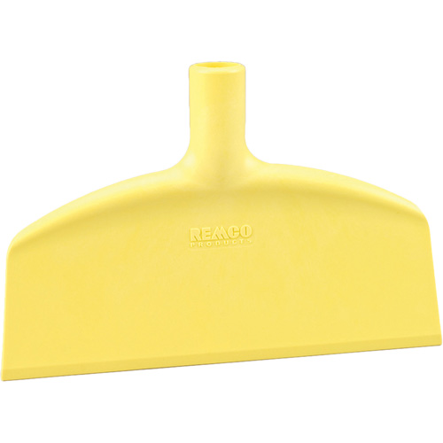 Nylon Floor Scraper, Yellow, 10.25" W x 7" L Equipment World