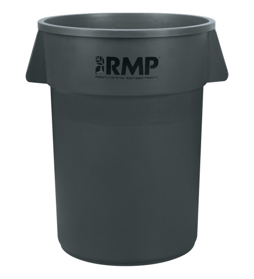 Garbage Bin, Polyethylene, 44 US gal. Equipment World