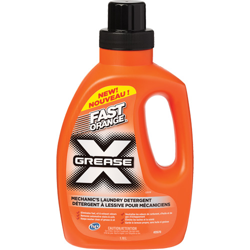 Grease X Laundry Detergent, Jug Equipment World