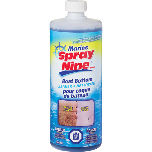 Spray Nine&reg; Boat Bottom Cleaner, 946 ml, Bottle Equipment World