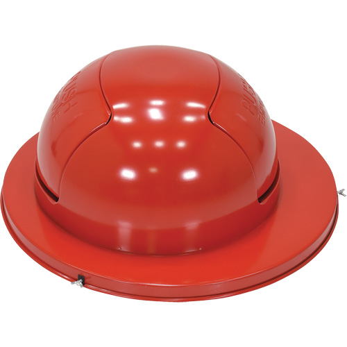 Drum Waste Disposal Top, Dome Lid, Metal, Fits Container Size: 23-1/2" Dia. Equipment World