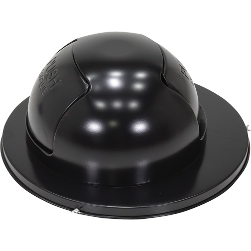 Drum Waste Disposal Top, Dome Lid, Metal, Fits Container Size: 23-1/2" Dia. Equipment World