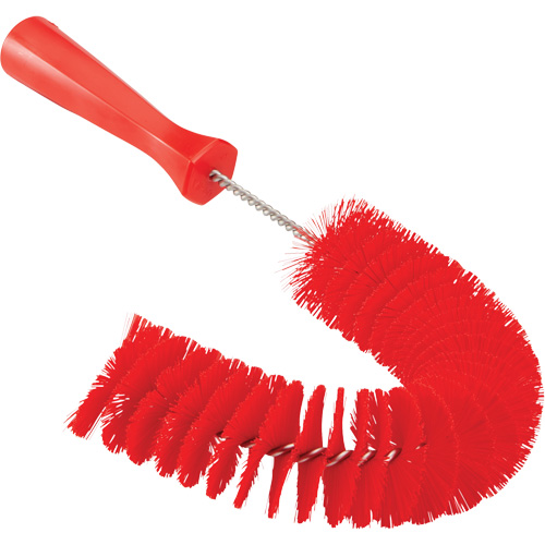 Hooked Brush, Medium/Stiff Bristles, 15-1/2" Long, Red Equipment World