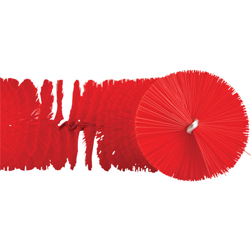 Hooked Brush, Medium/Stiff Bristles, 15-1/2" Long, Red Equipment World