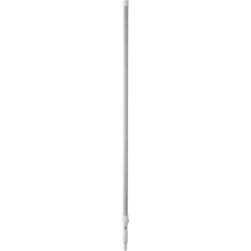 Handle, Broom/Scraper/Squeegee, White, Telescopic, 62" - 113" L Equipment World