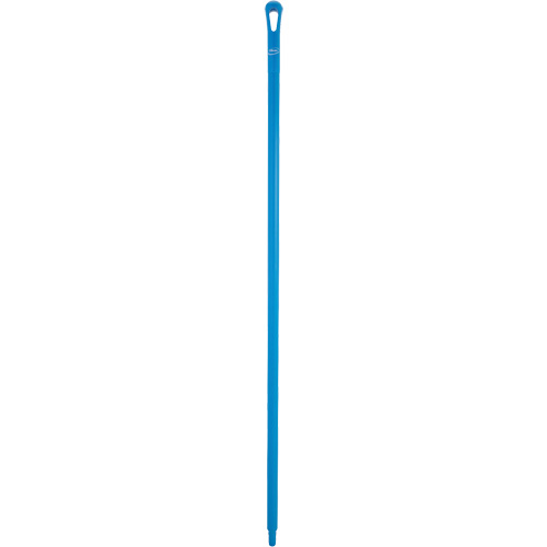 Ultra Hygiene Handle, Broom/Scraper/Squeegee, Blue, Ergonomic, 59" L Equipment World