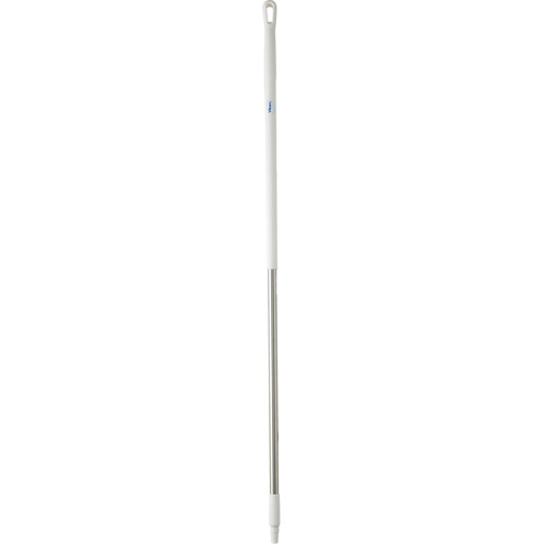 Handle, Broom/Scraper/Squeegee, White, Standard, 59" L Equipment World