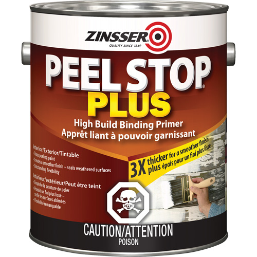 Peel Stop&reg; Plus High Build Binding Primer, 3.78 L, Gallon, White Equipment World