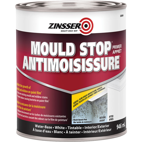Mold Stop Primer, 946 ml, Can, White Equipment World