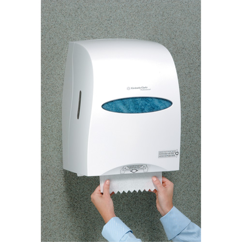 Sanitouch Hard Roll Towel Dispenser, Manual/No-Touch, 12.63" W x 10.2" D x 16.13" H Equipment World