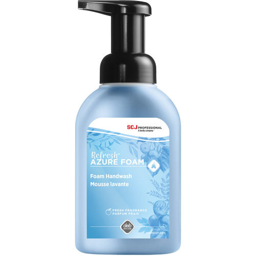 Savon &agrave; mains Refresh Azure, Mousse, 295 ml, Parfum&eacute; Equipment World