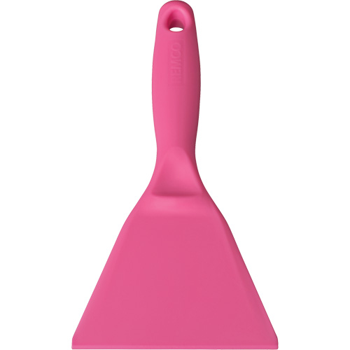 Large Hand Scraper, Pink, 4" W x 10" L Equipment World