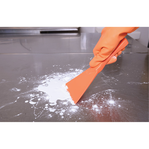 Large Hand Scraper, Pink, 4" W x 10" L Equipment World