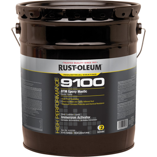 9100 System DTM Epoxy Mastic Immersion Activator, 5 gal., Pail Equipment World