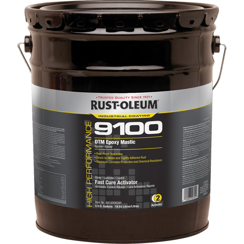 9100 System DTM Epoxy Mastic Fast Cure Activator, 5 gal., Pail Equipment World