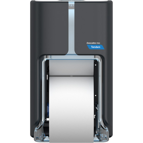 Pro Tandem Top-Bottom High Capacity Toilet Paper Dispenser, Multiple Roll Capacity Equipment World