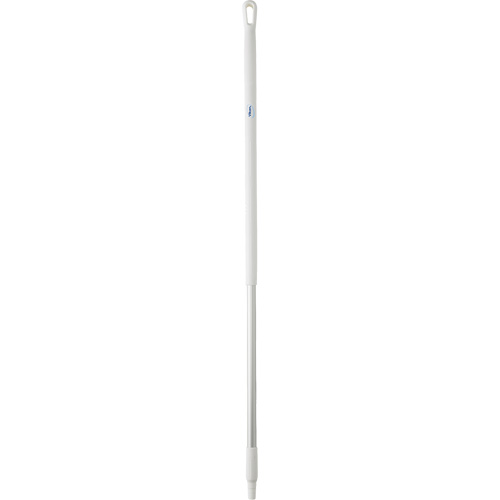 Handle, Broom/Scraper/Squeegee, White, Standard, 51" L Equipment World