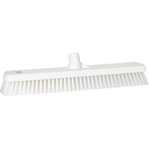 Deck & Wall Scrub Brush, Stiff Bristles, 19", Polyester, White Equipment World
