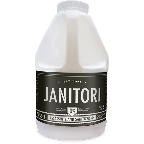 54 Assassin Hand Sanitizer , 4000 ml, Jug, 70% Alcohol Equipment World