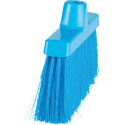 ColorCore Angle Head Broom, Medium Bristles, 10", Polypropylene, Blue Equipment World