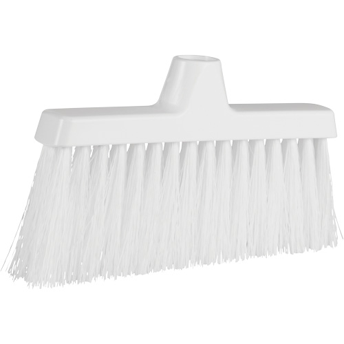 ColorCore Angle Head Broom, Medium Bristles, 10", Polypropylene, White Equipment World